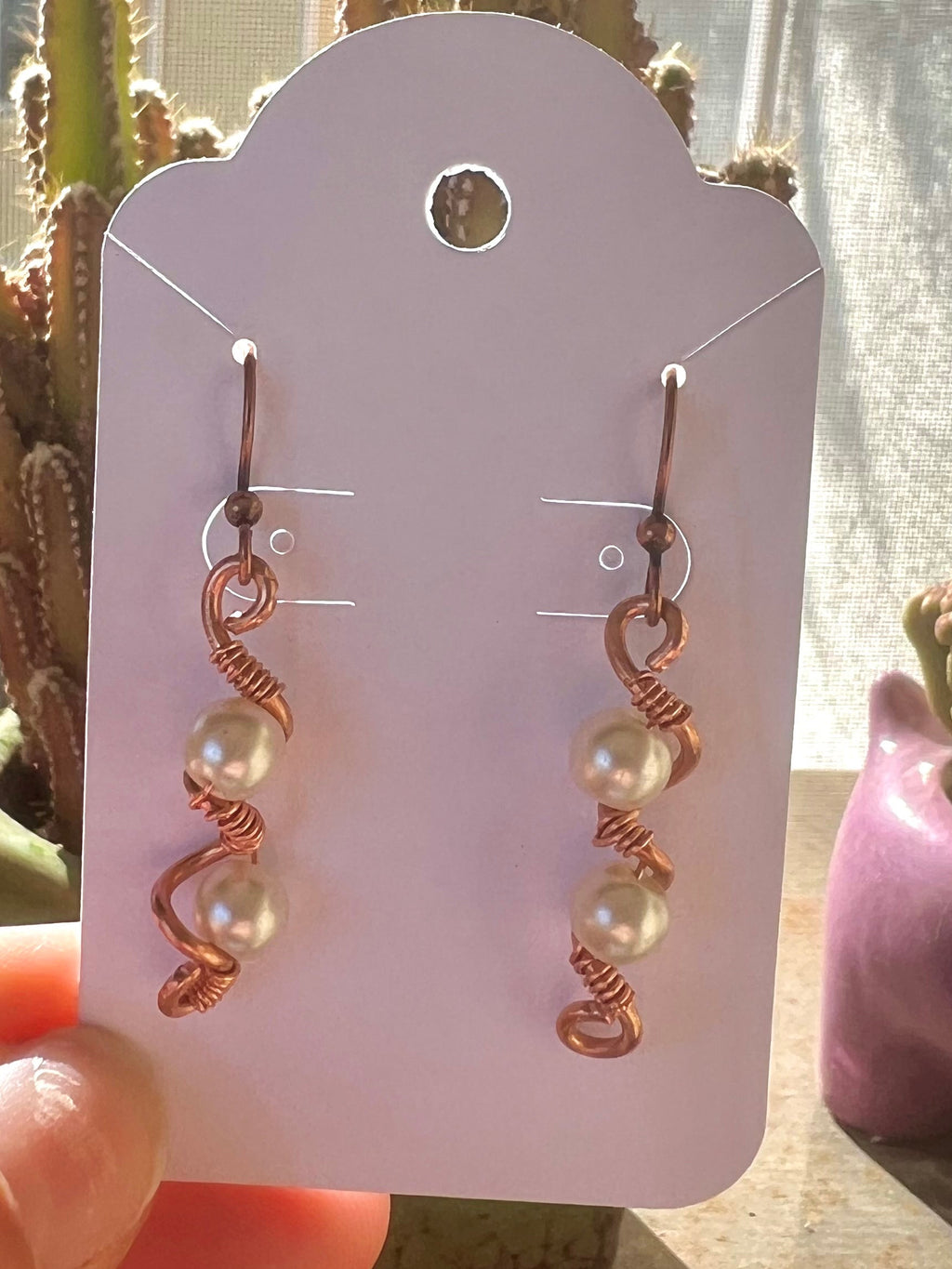 Roselight Dangle Earrings