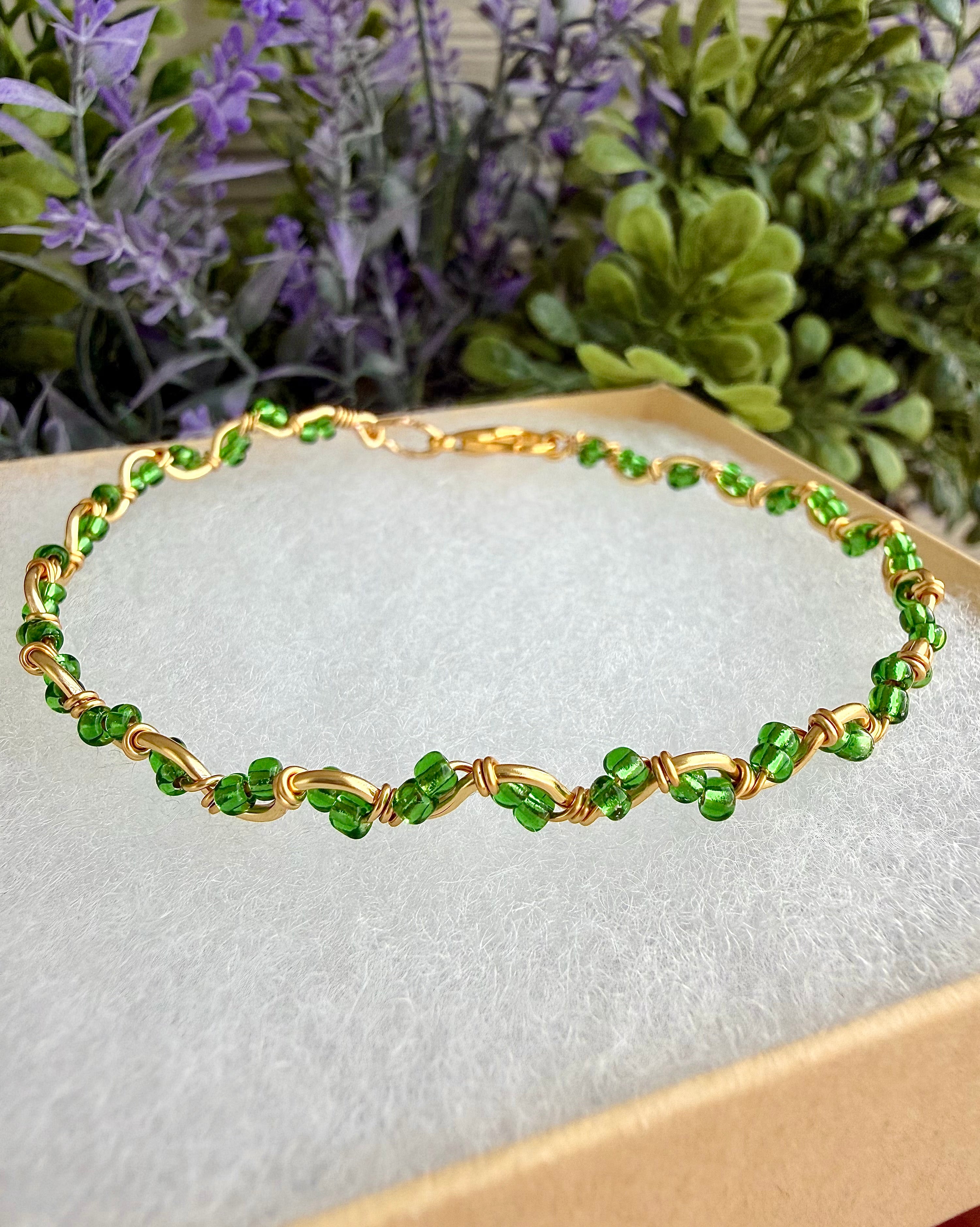 Vine Gold Bracelet