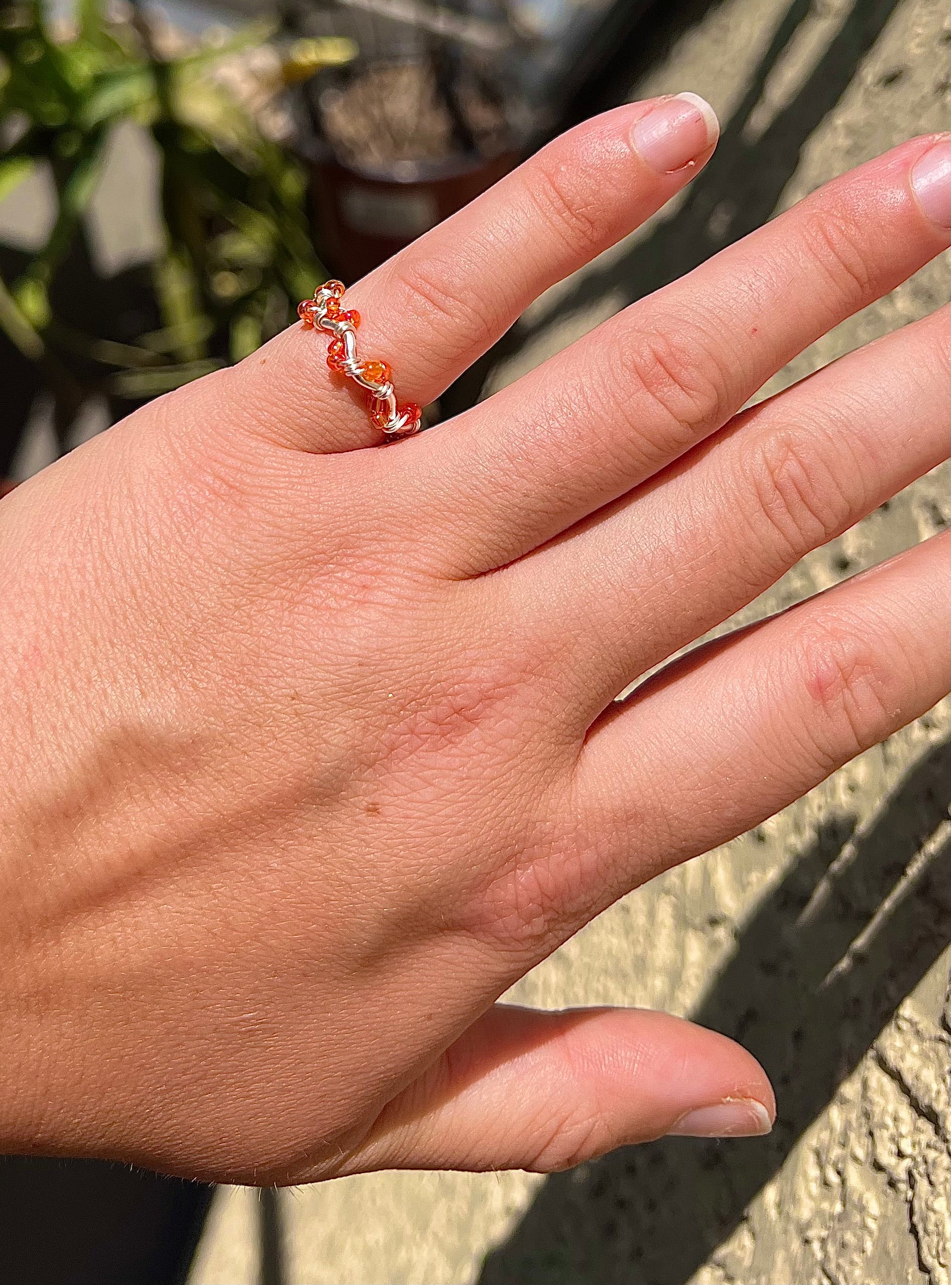 Vine Silver Ring
