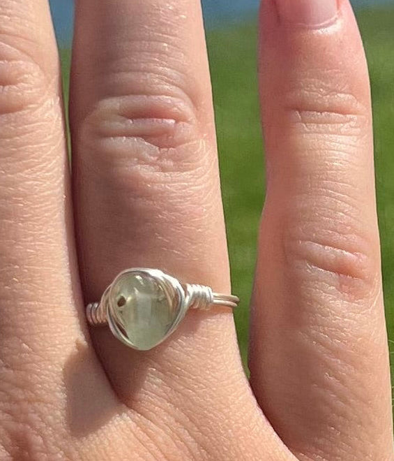 Stone Silver Rings