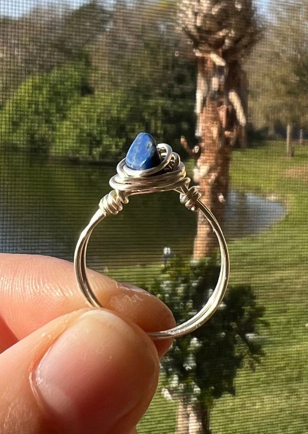 Stone Silver Rings