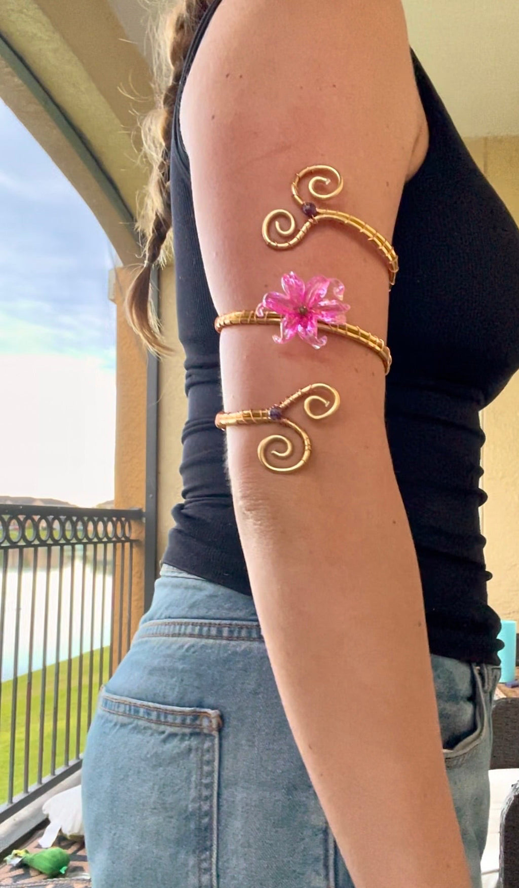 Summer Flower Cuff