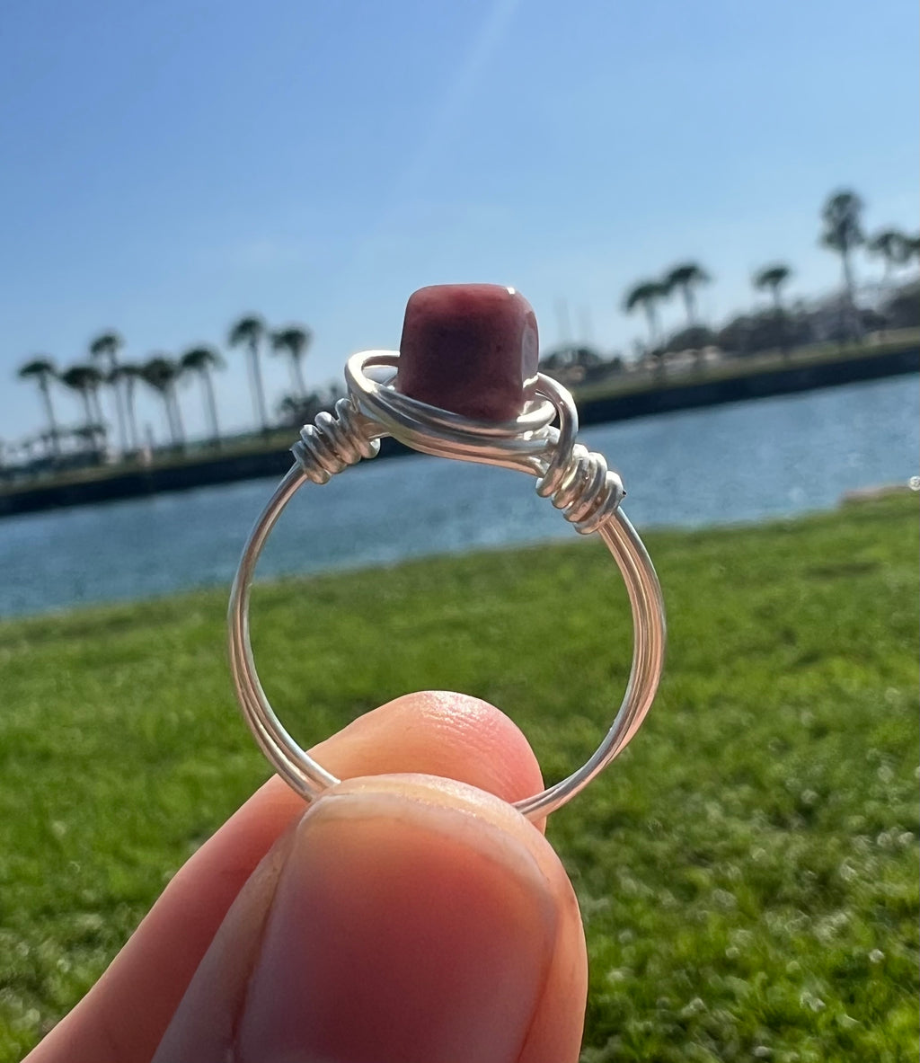 Stone Silver Rings