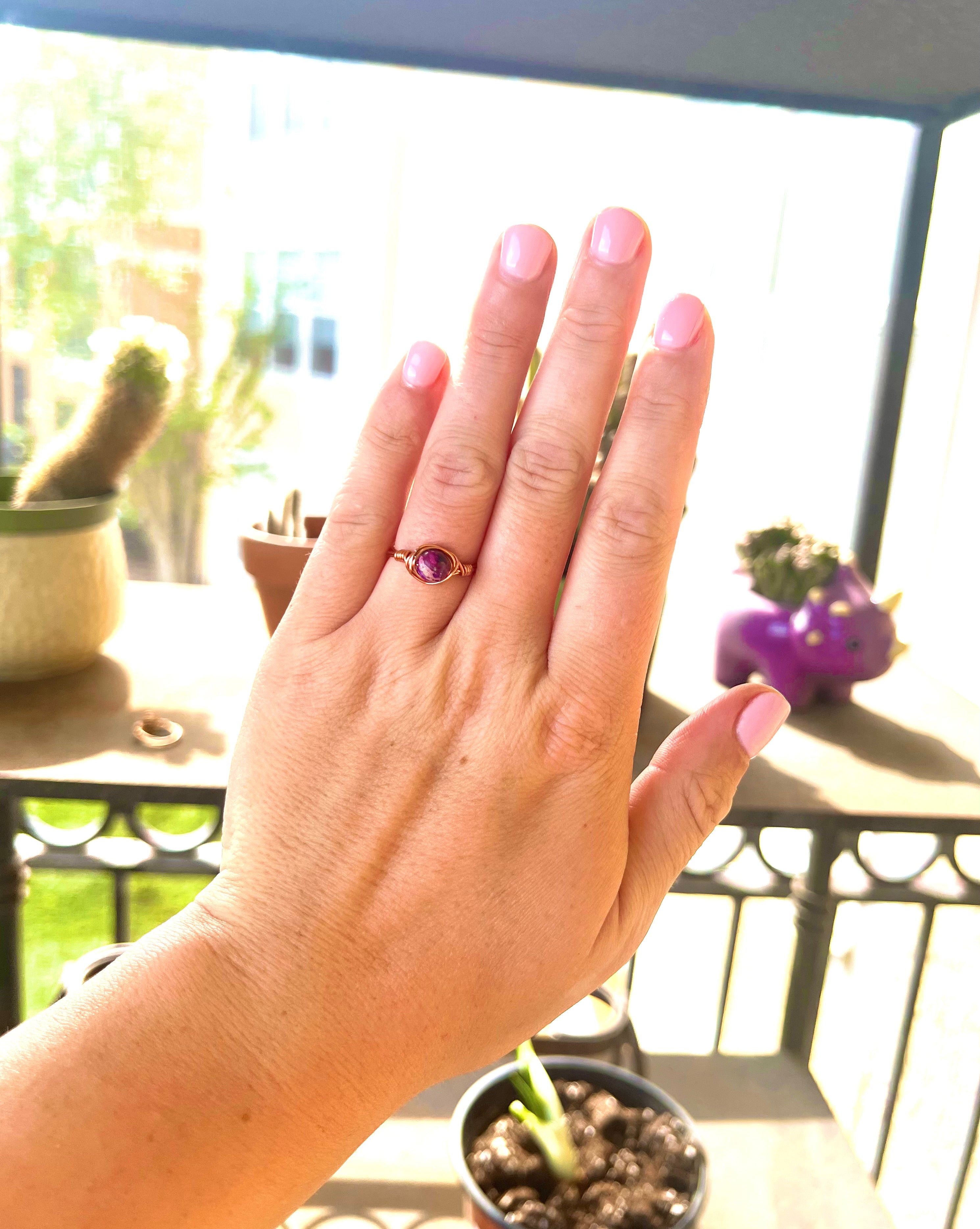 Plum Ring