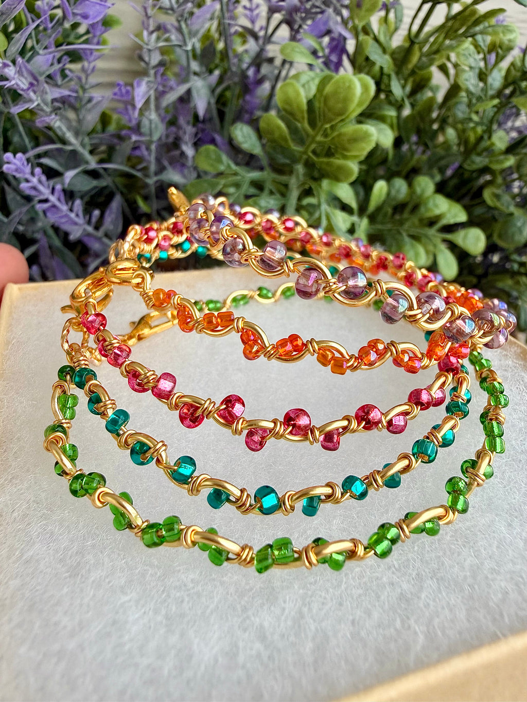 Vine Gold Bracelet