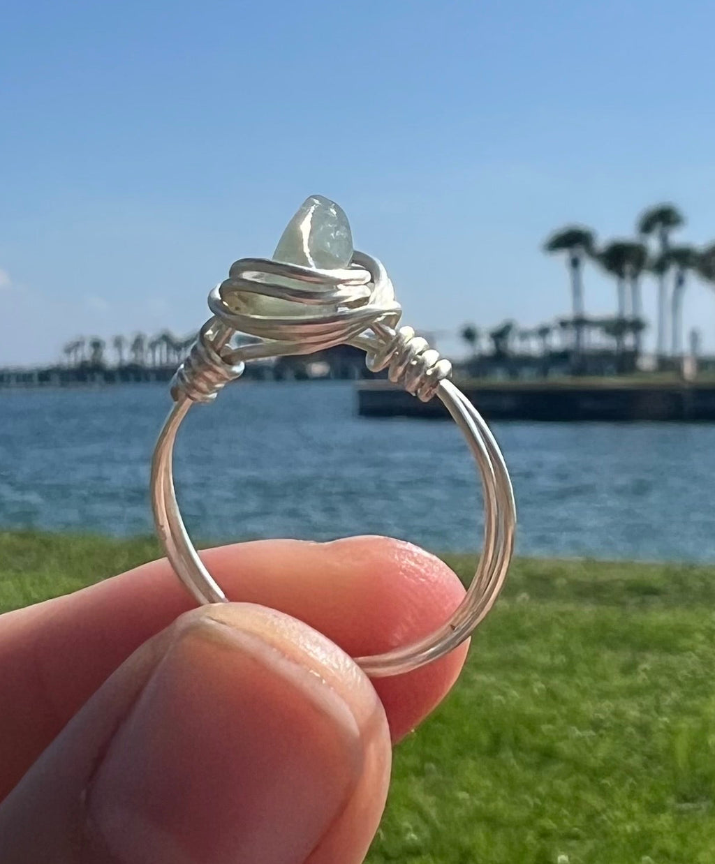 Stone Silver Rings