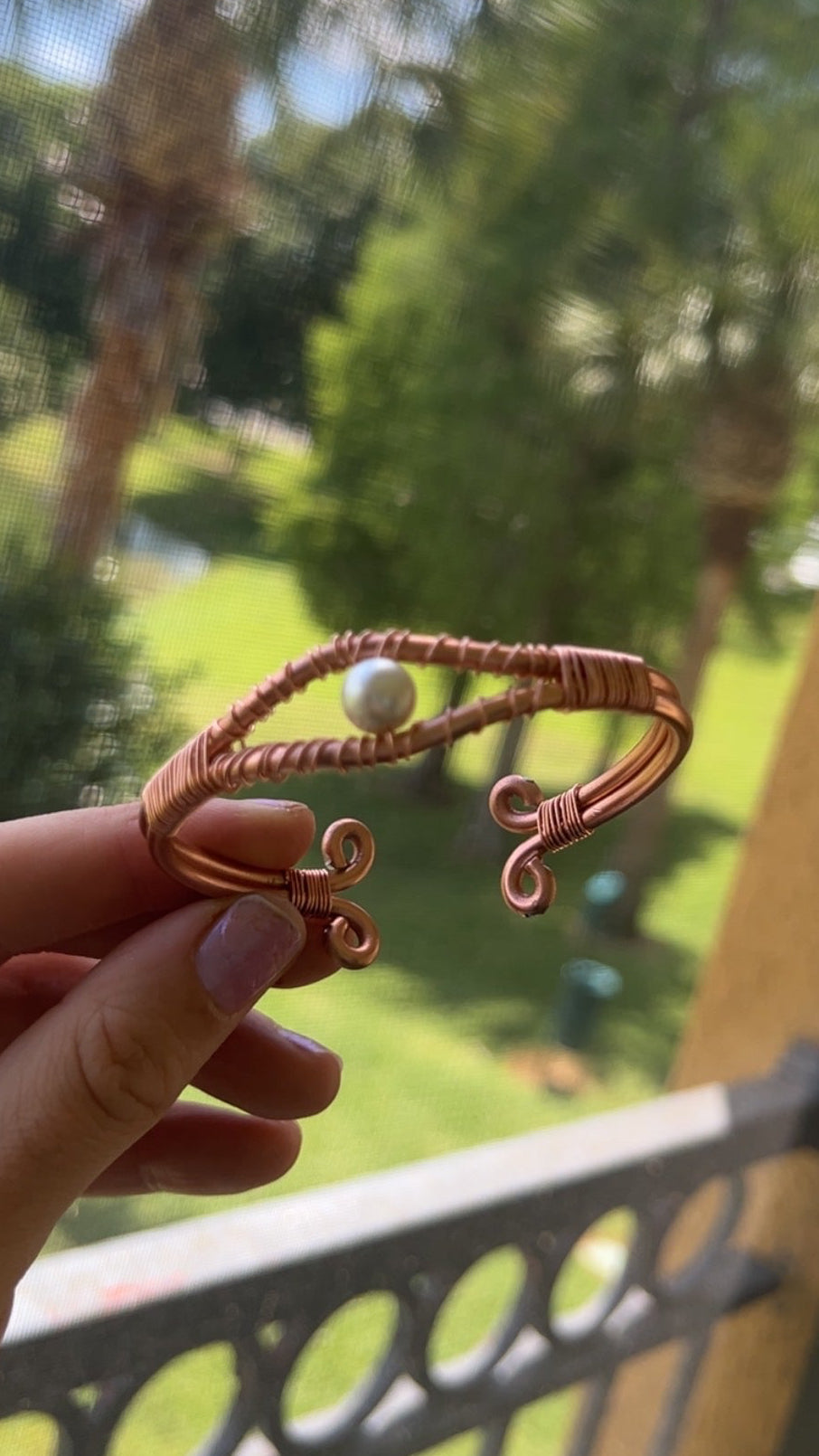 Forest Eye Bracelet Cuff