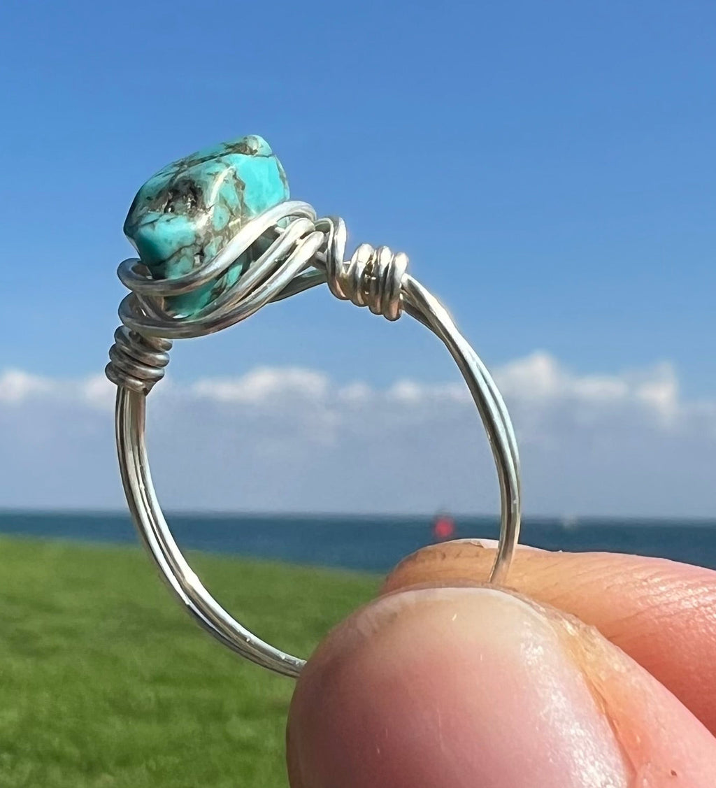 Stone Silver Rings