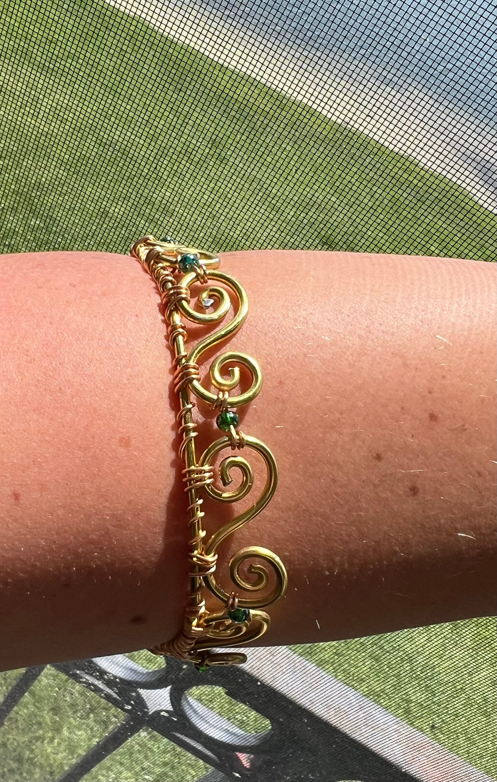 Gold Crown Cuff