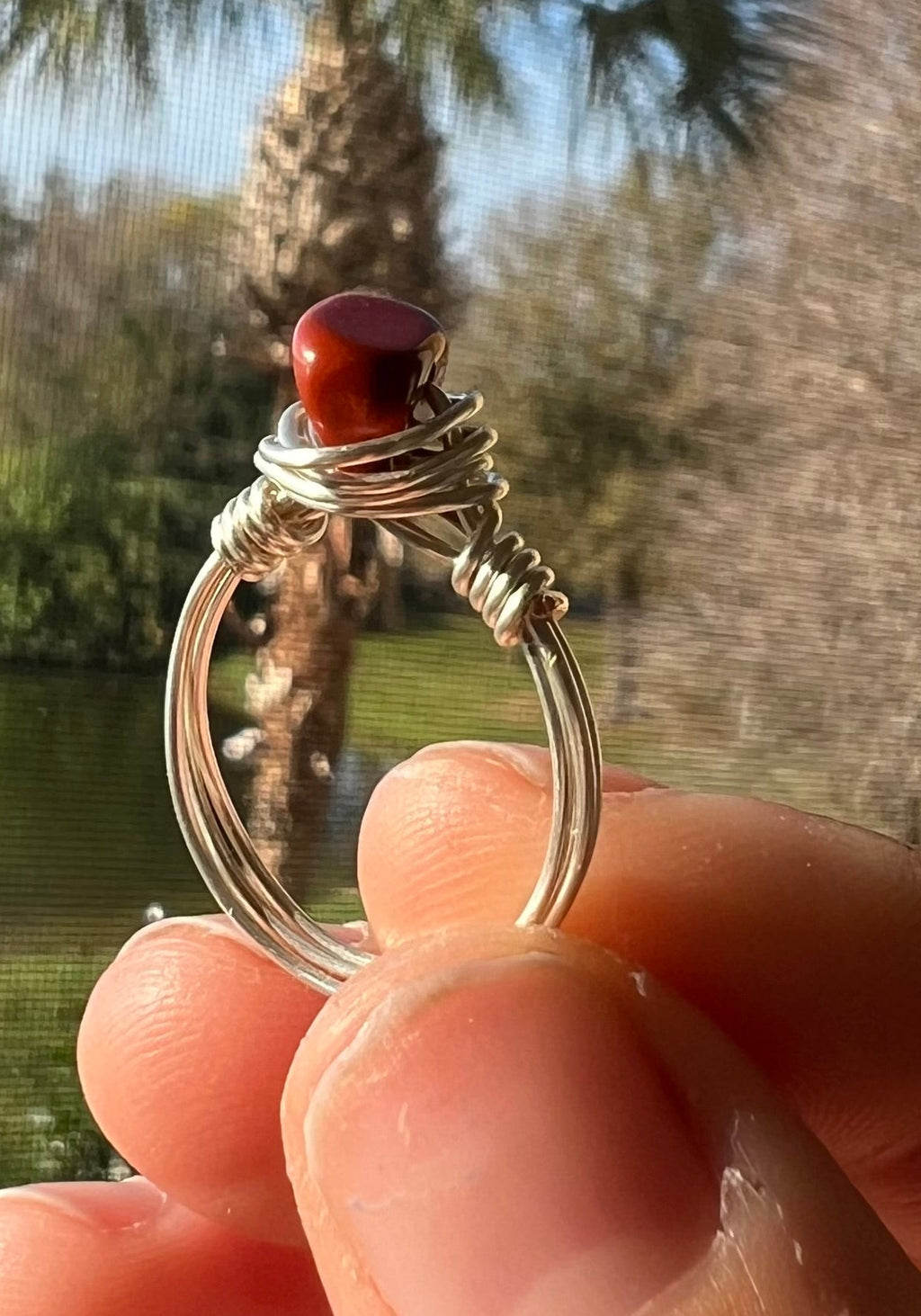 Stone Silver Rings