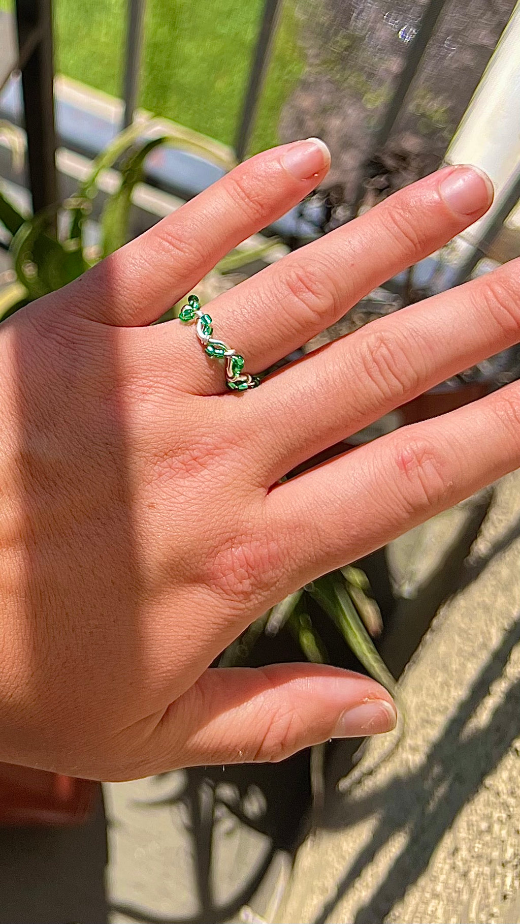 Vine Silver Ring