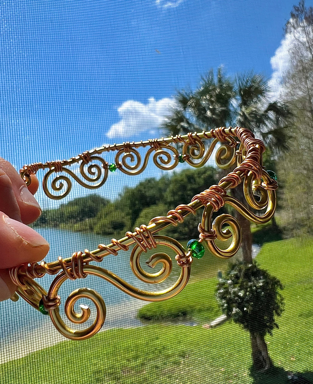 Gold Crown Cuff