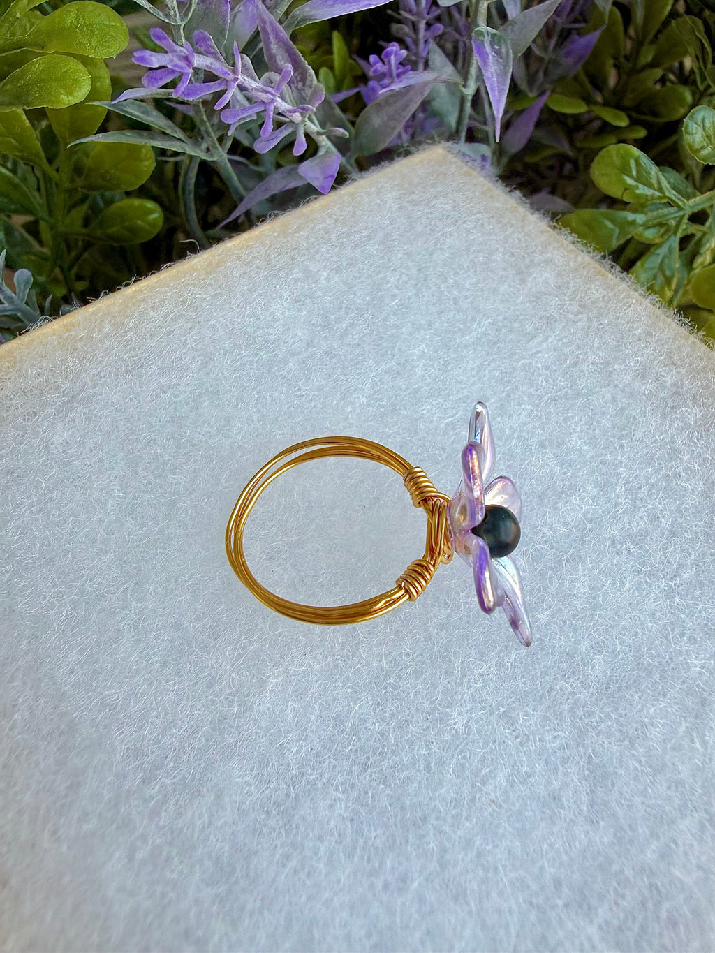 Tigers Eye Fidget Ring