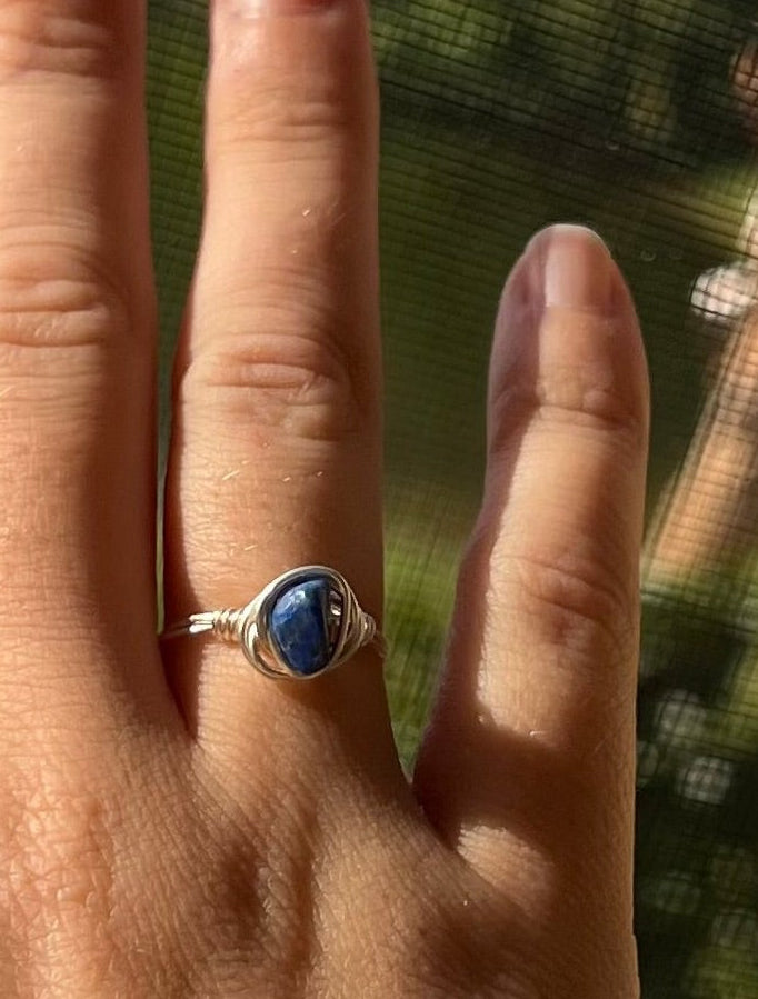 Stone Silver Rings
