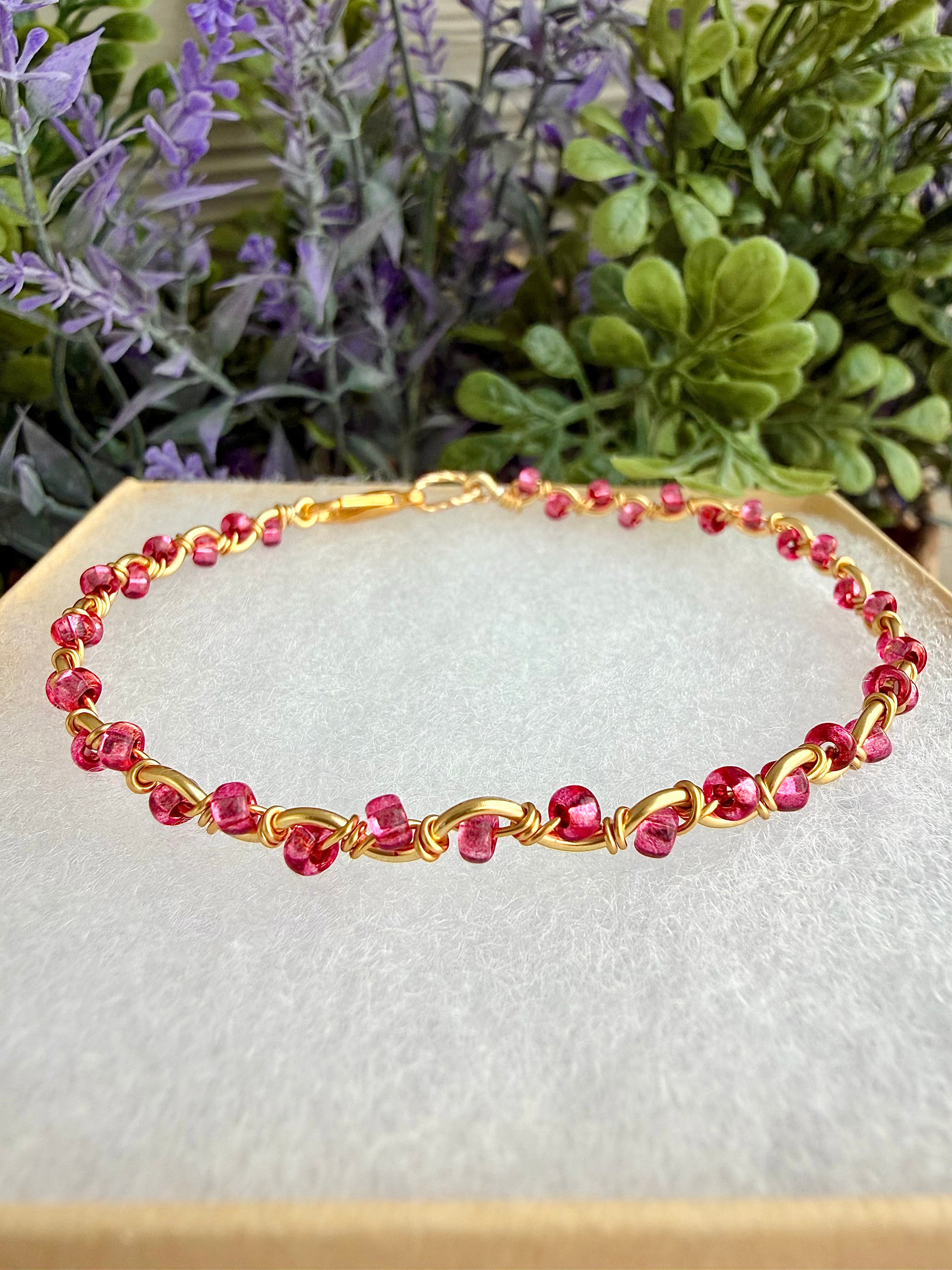 Vine Gold Bracelet