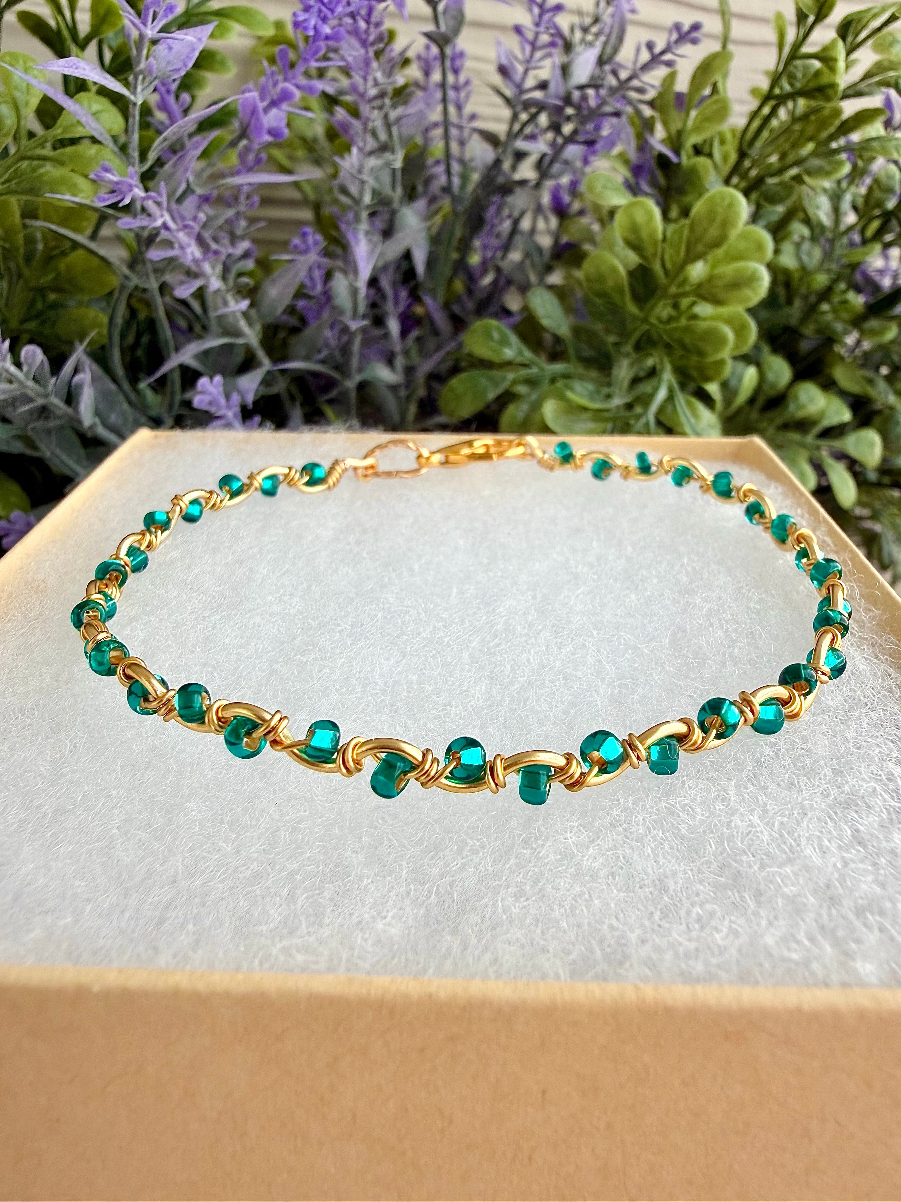 Vine Gold Bracelet