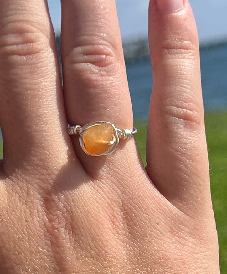 Stone Silver Rings
