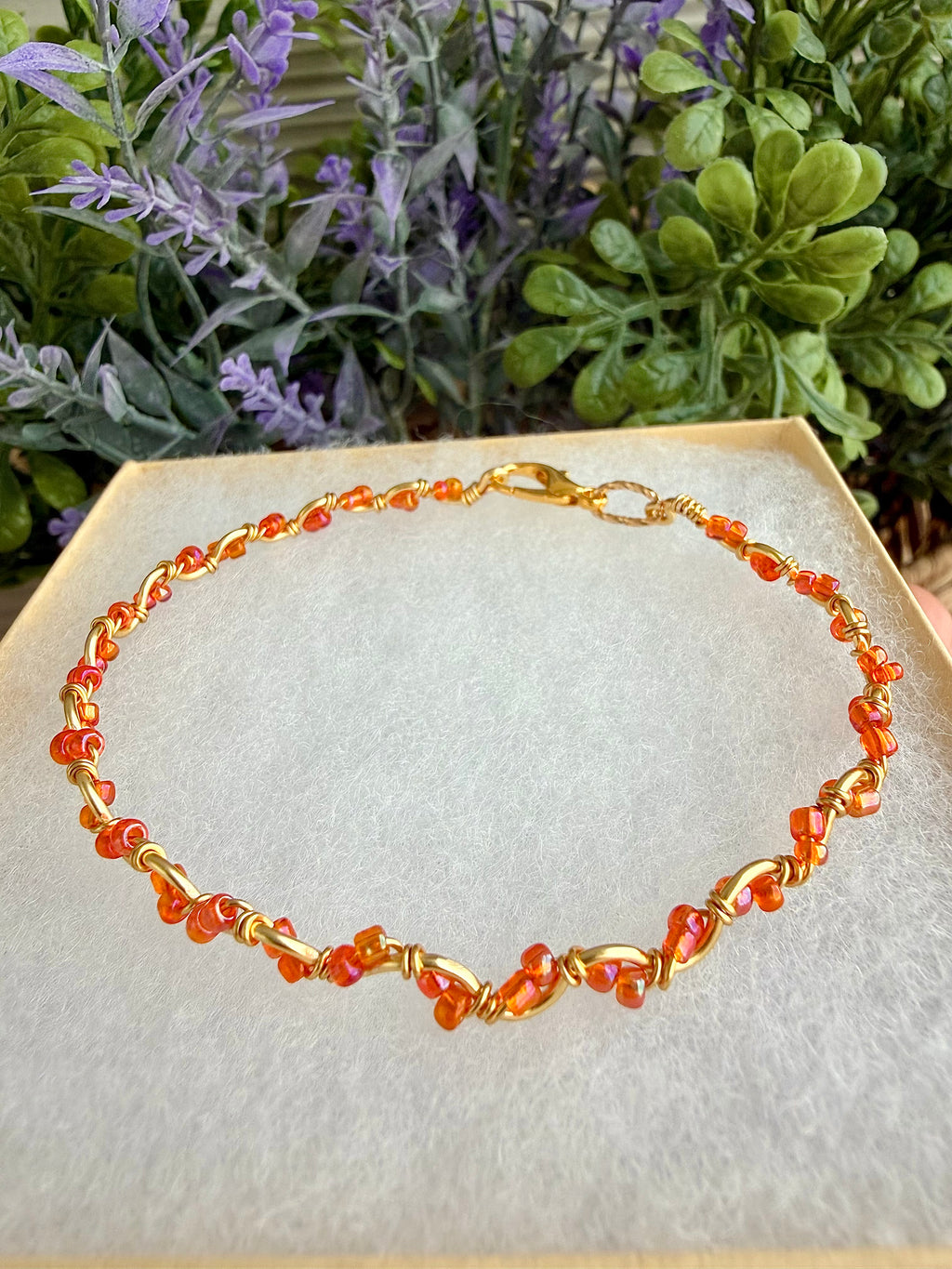 Vine Gold Bracelet