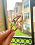 Emerald Bracelet Cuff