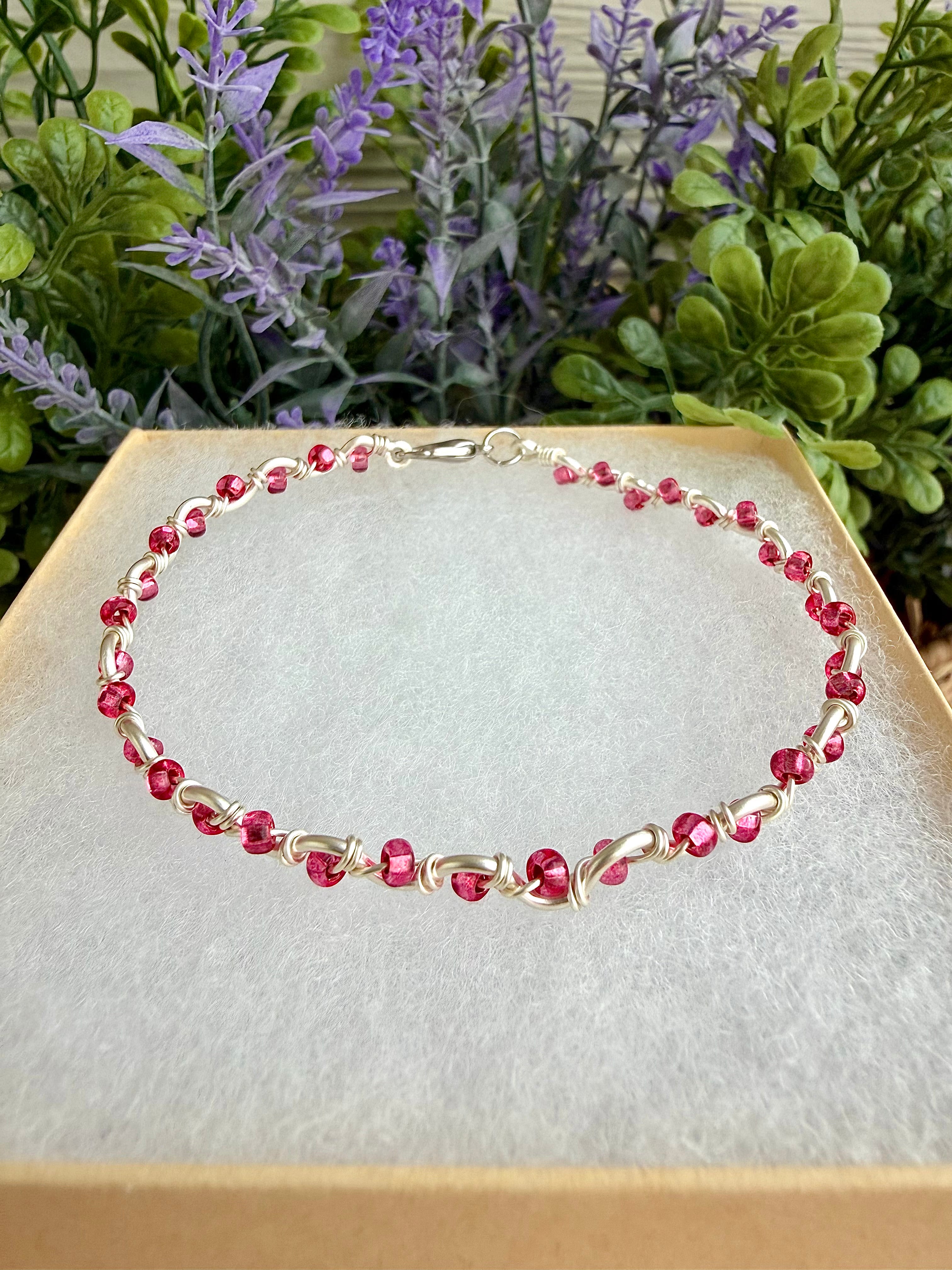 Vine Silver Bracelet