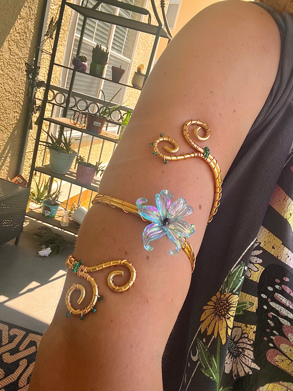 Summer Flower Cuff