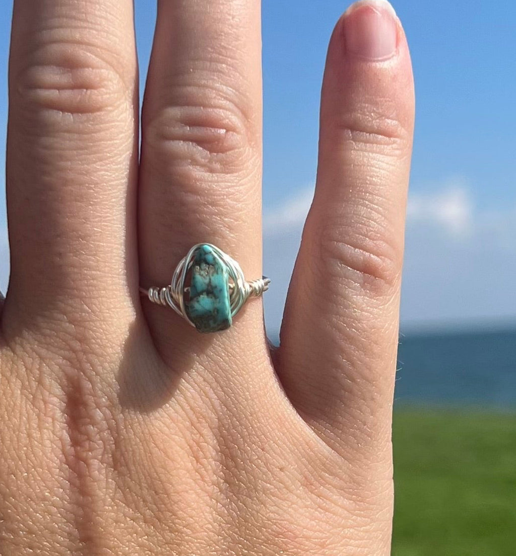 Stone Silver Rings