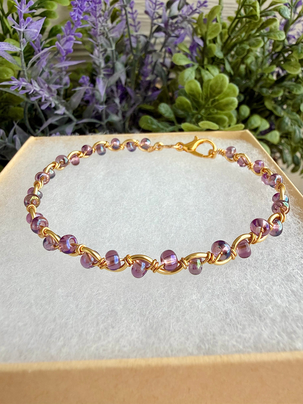 Vine Gold Bracelet