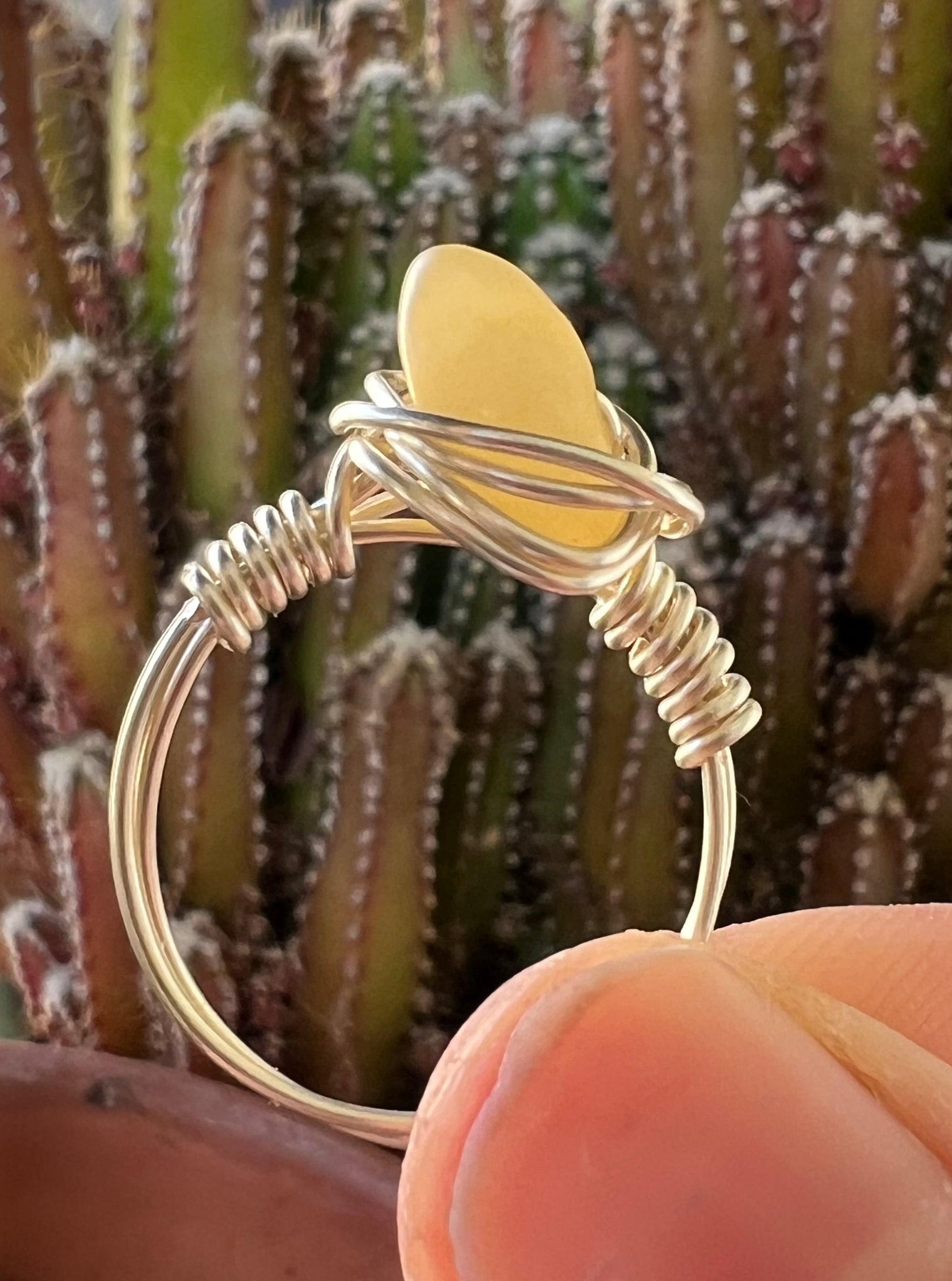 Stone Silver Rings