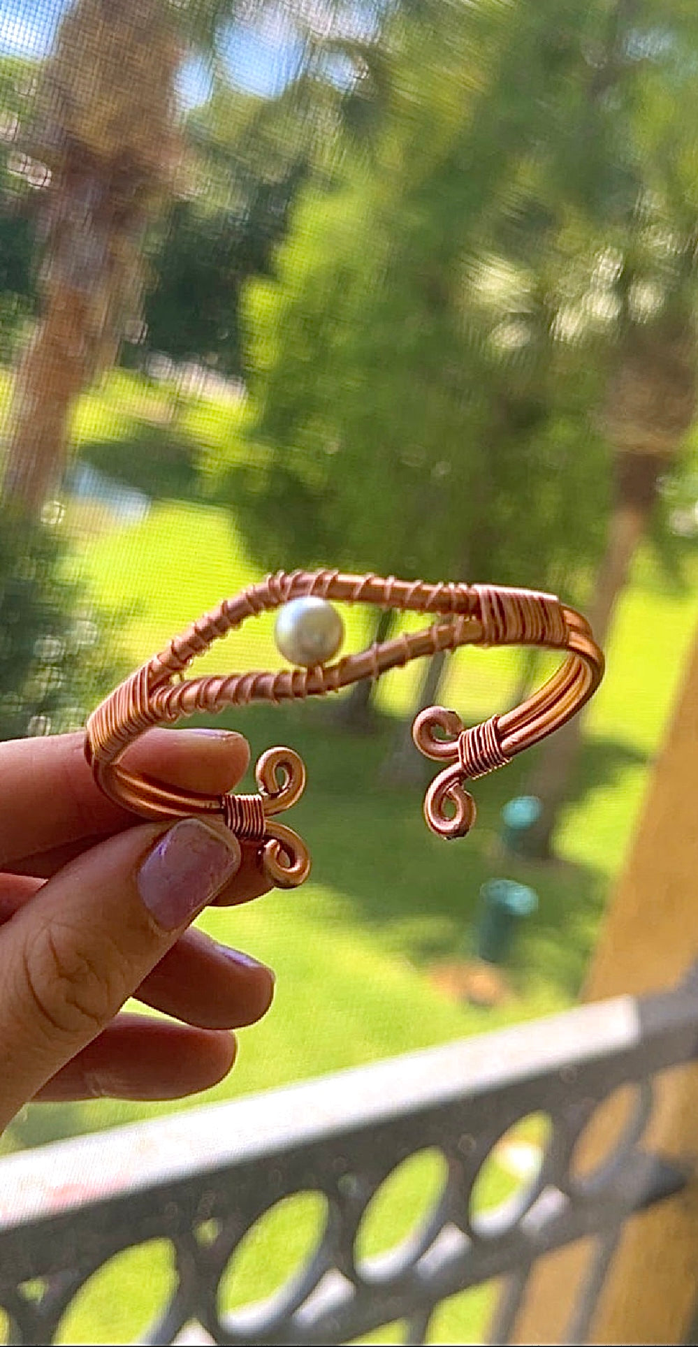 Forest Eye Bracelet Cuff