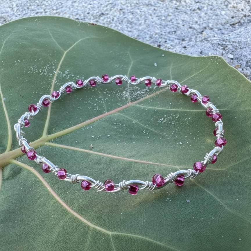 Vine Silver Bracelet