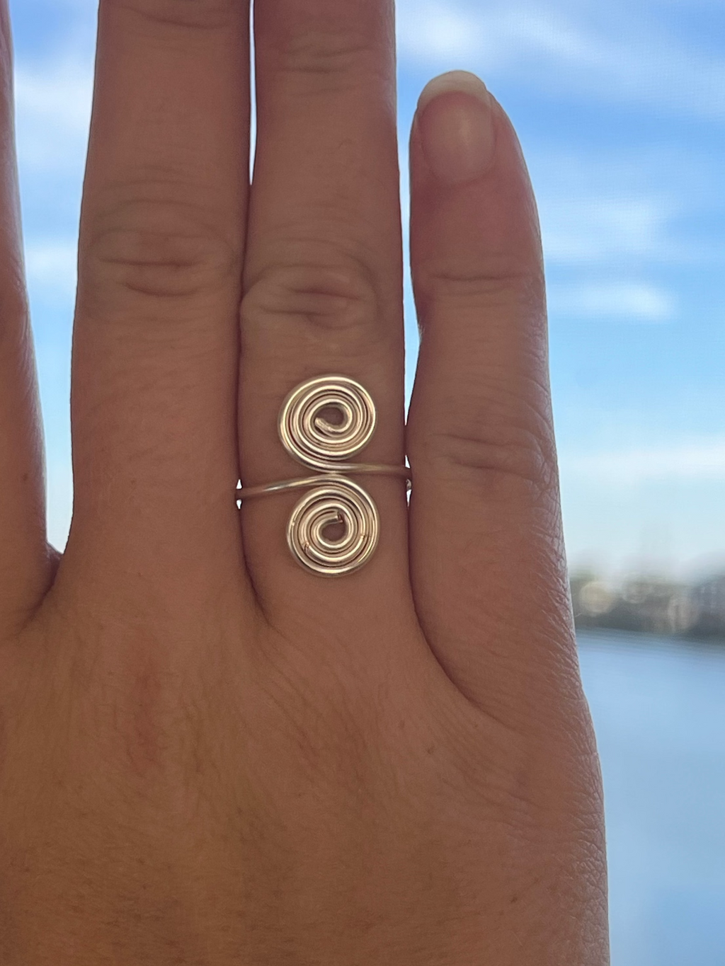 DuoSwirl Ring