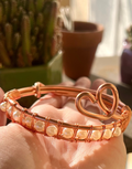 Heart Pearls Cuff