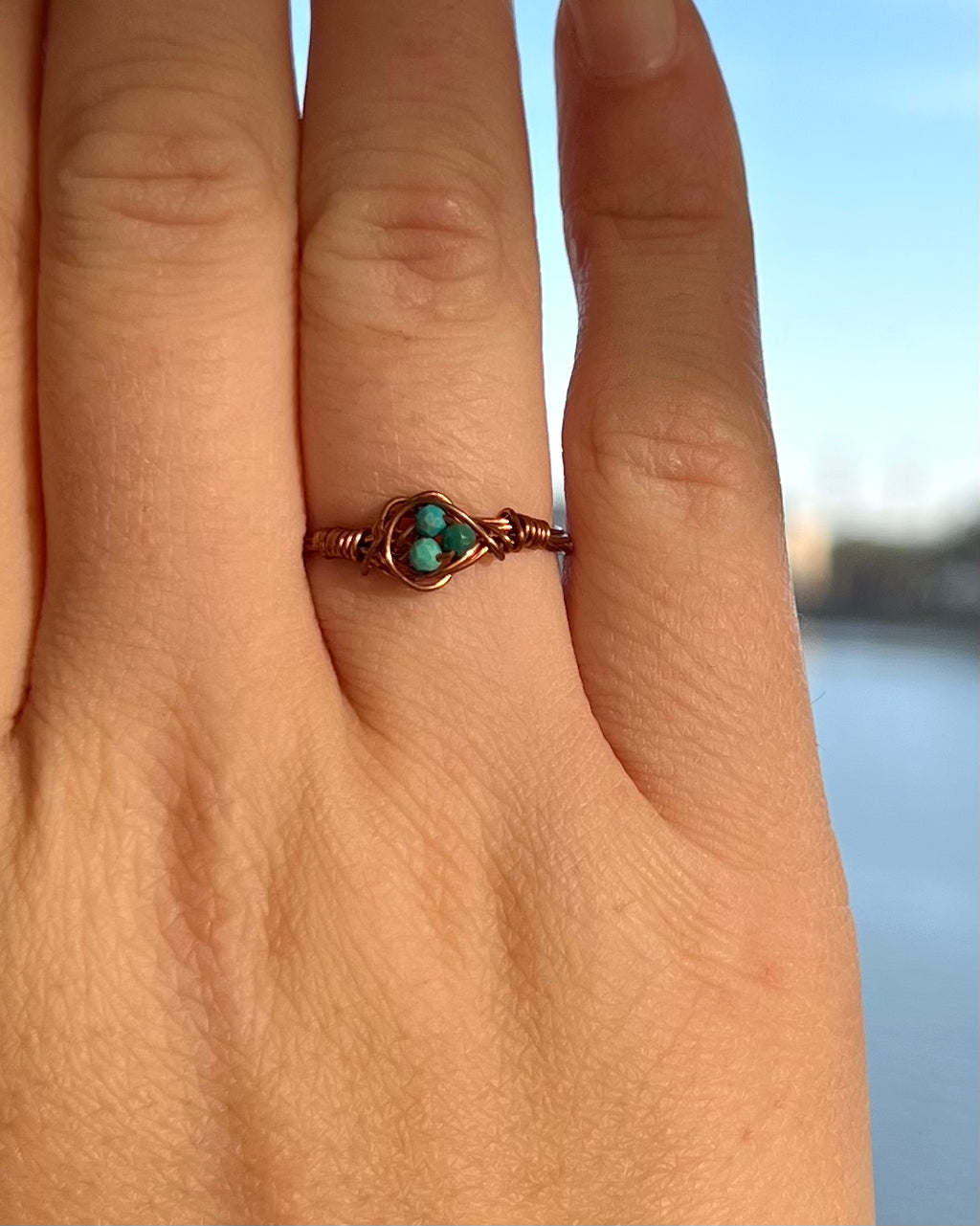 Turquoise Balance Ring