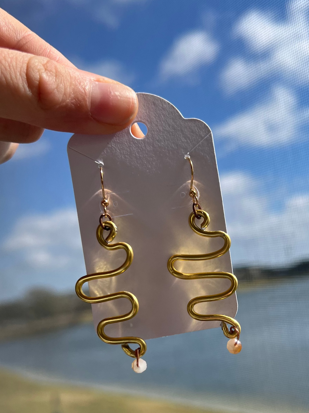 Melting Dangle Earrings
