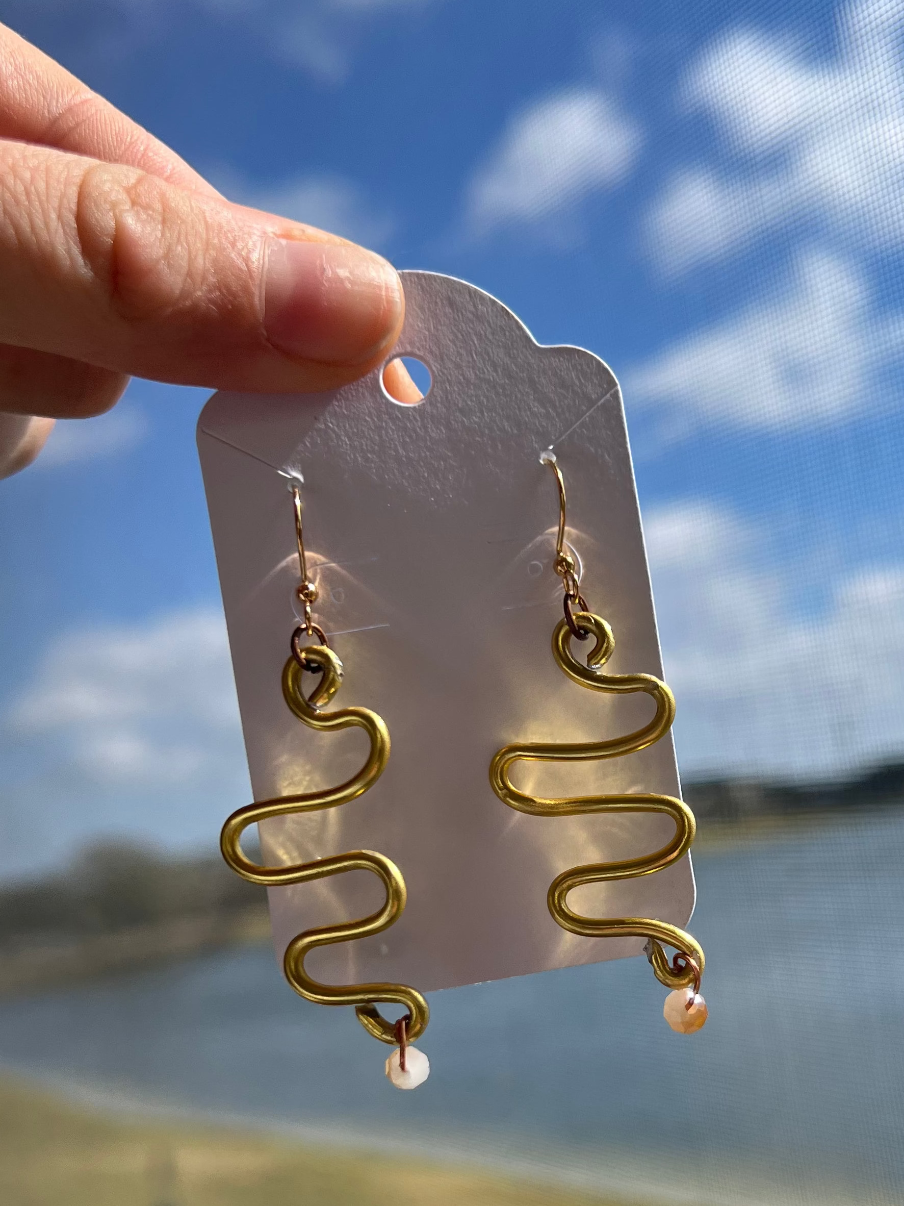 Melting Dangle Earrings