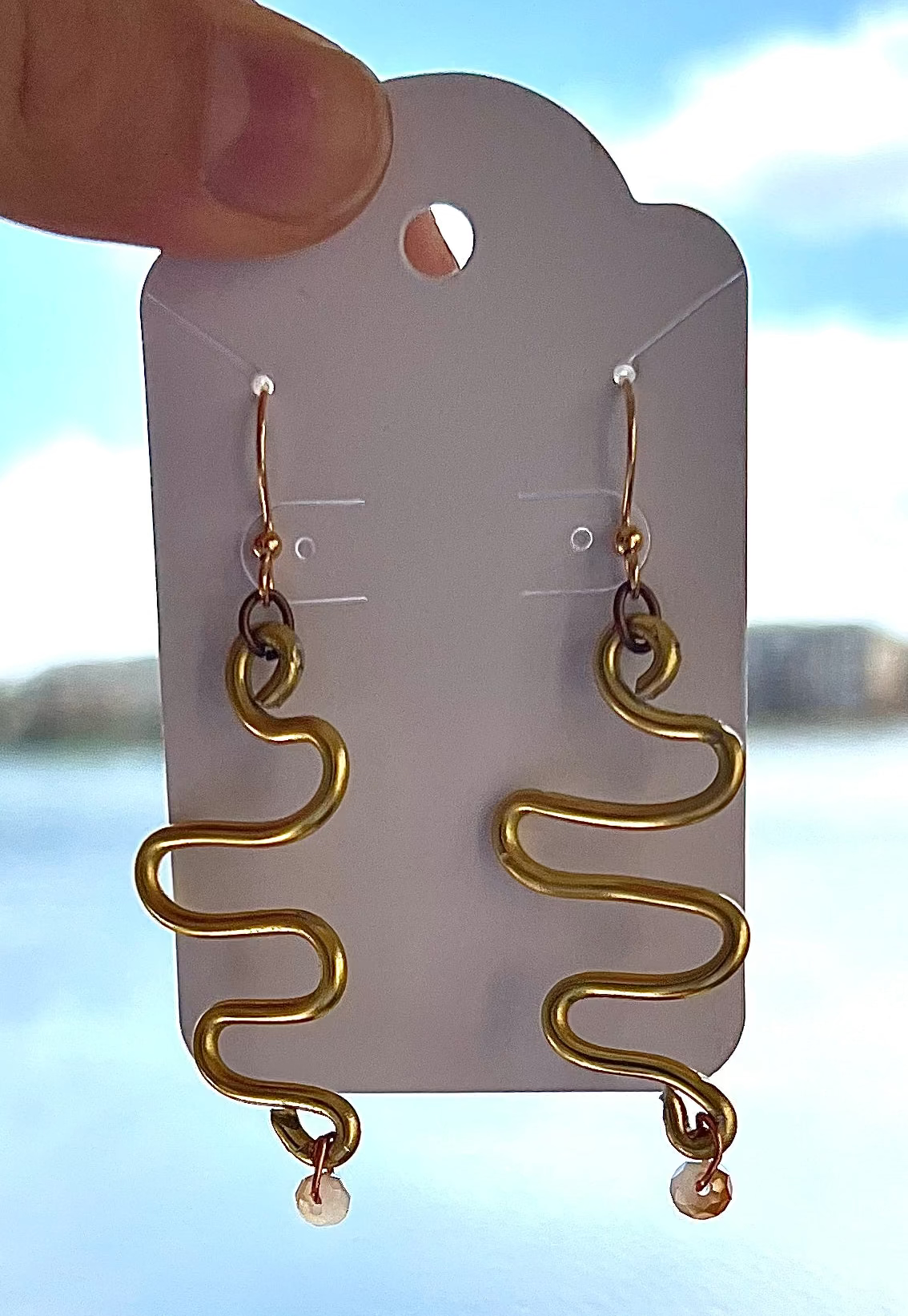 Melting Dangle Earrings