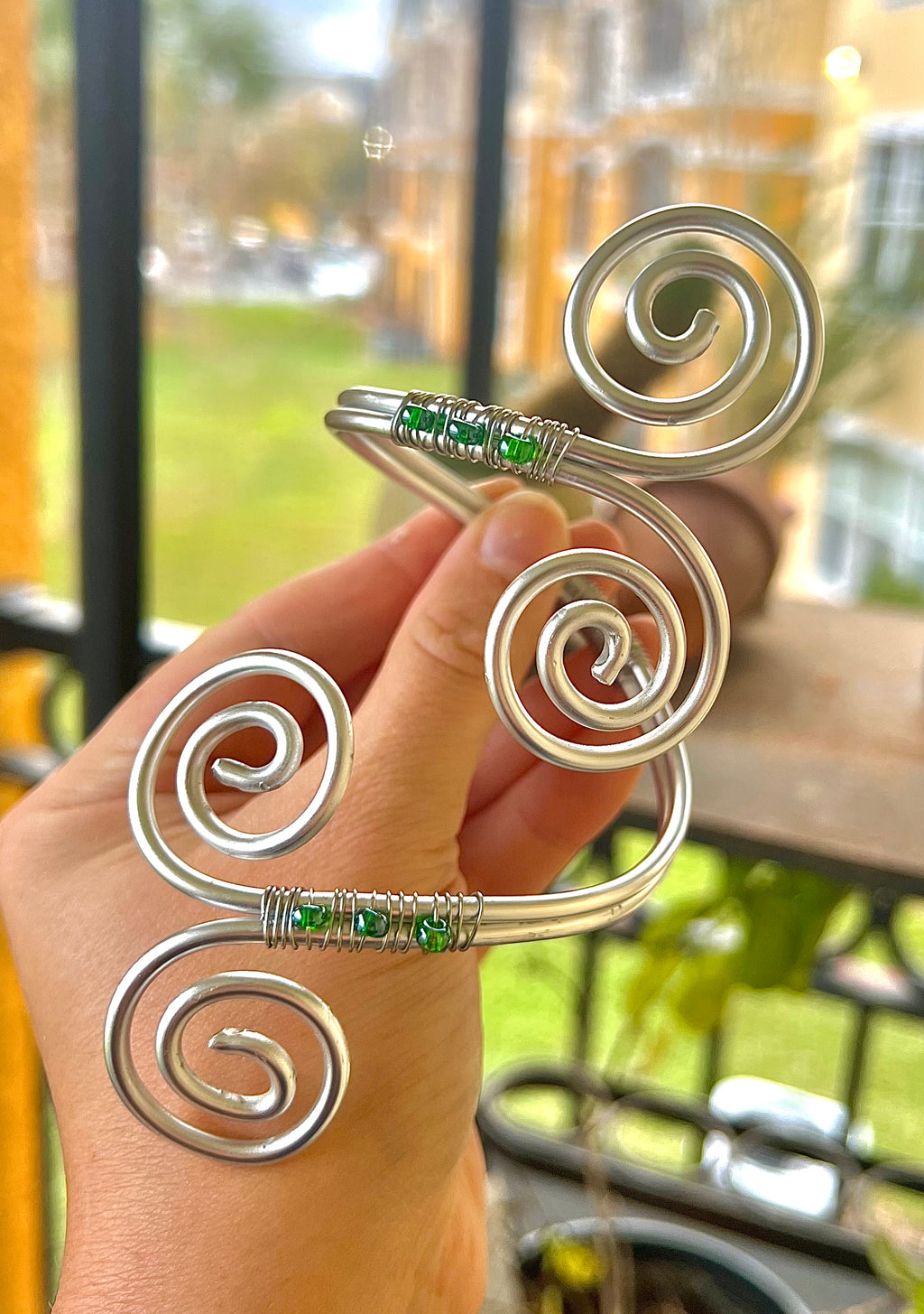 Harmony Beaded Arm Cuff