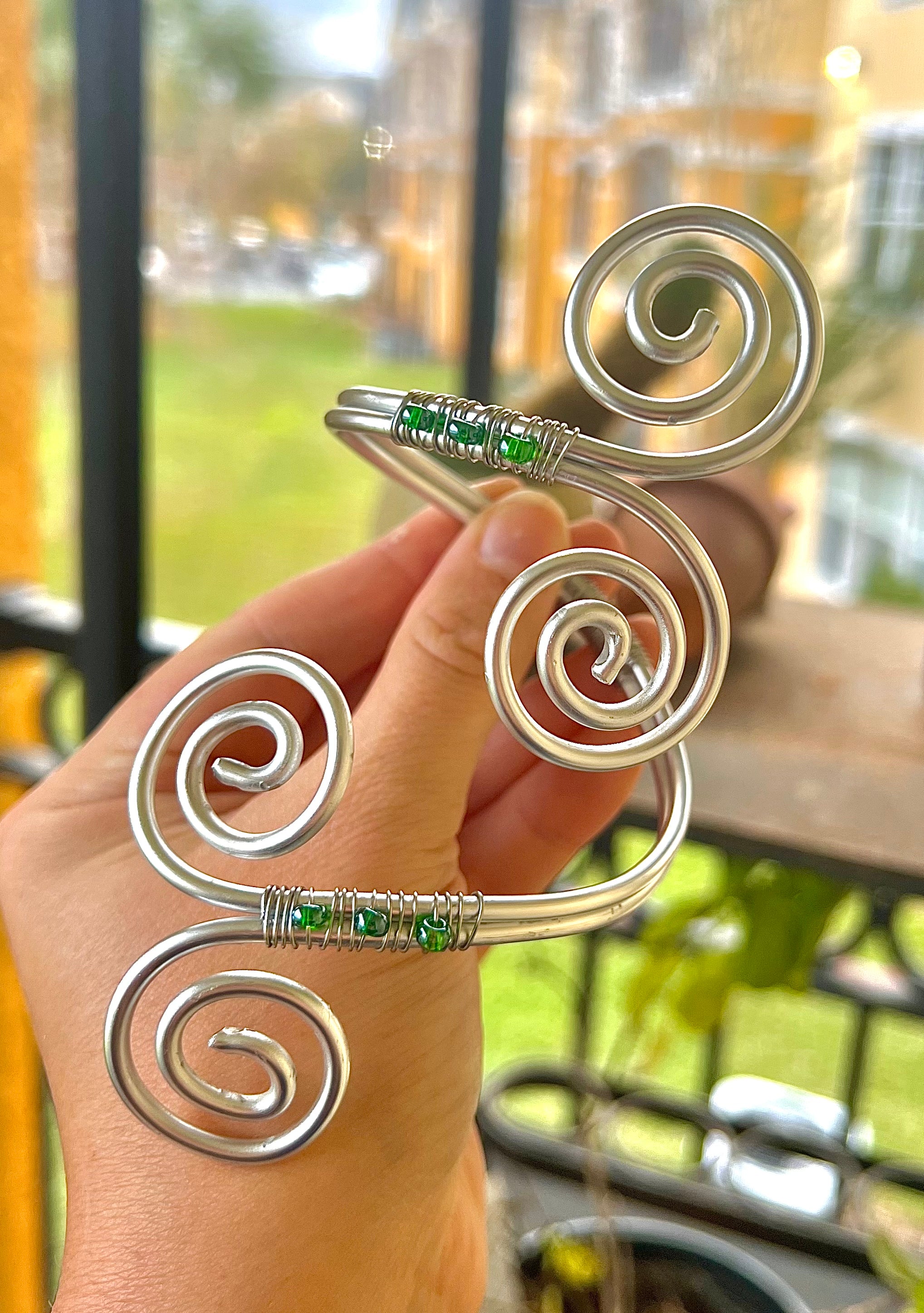 Harmony Beaded Arm Cuff