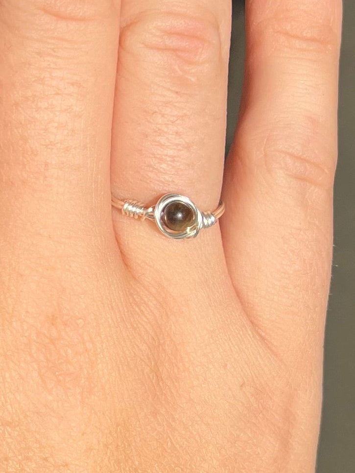 Tigers Eye Courage Ring