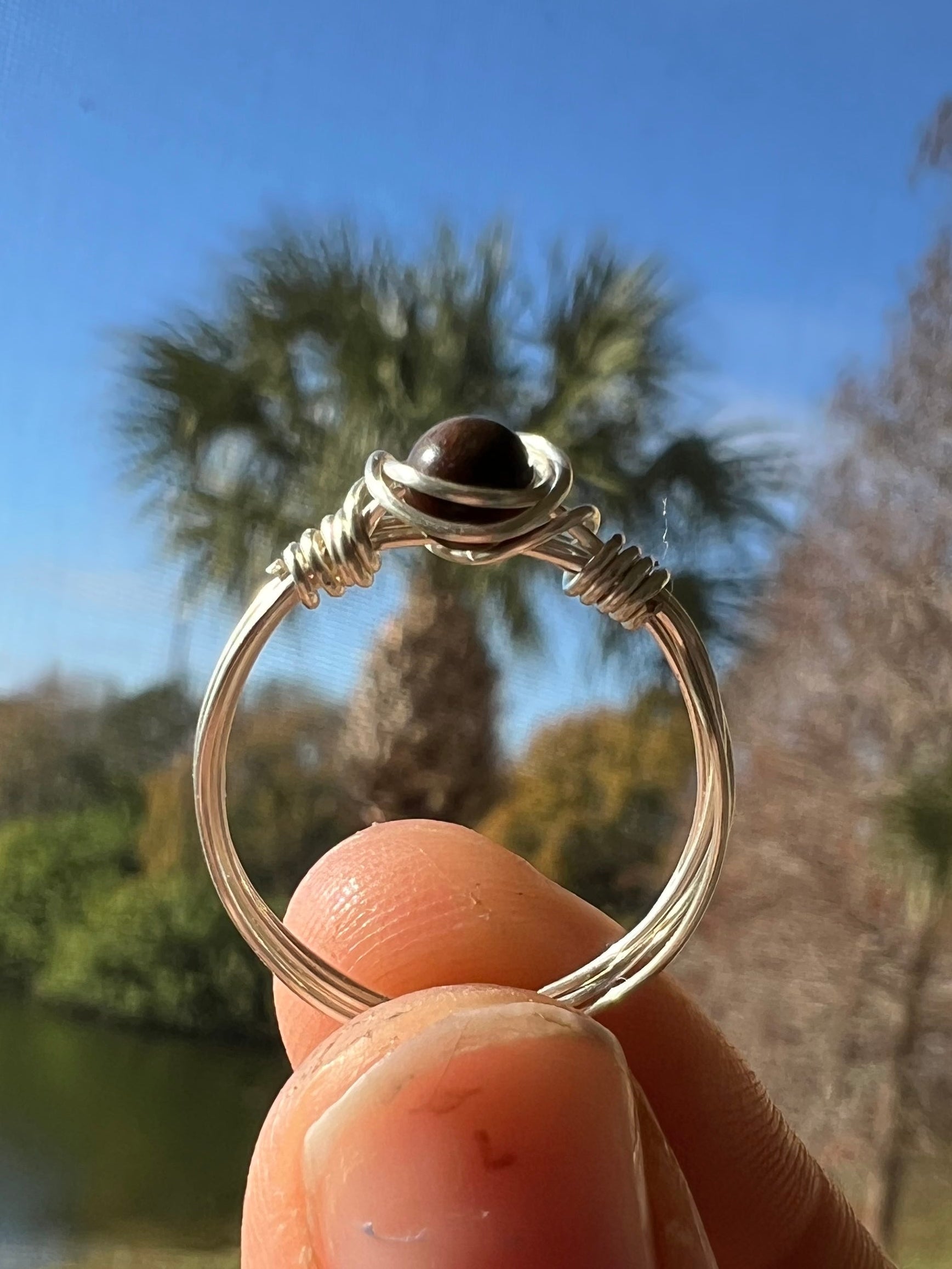 Tigers Eye Courage Ring