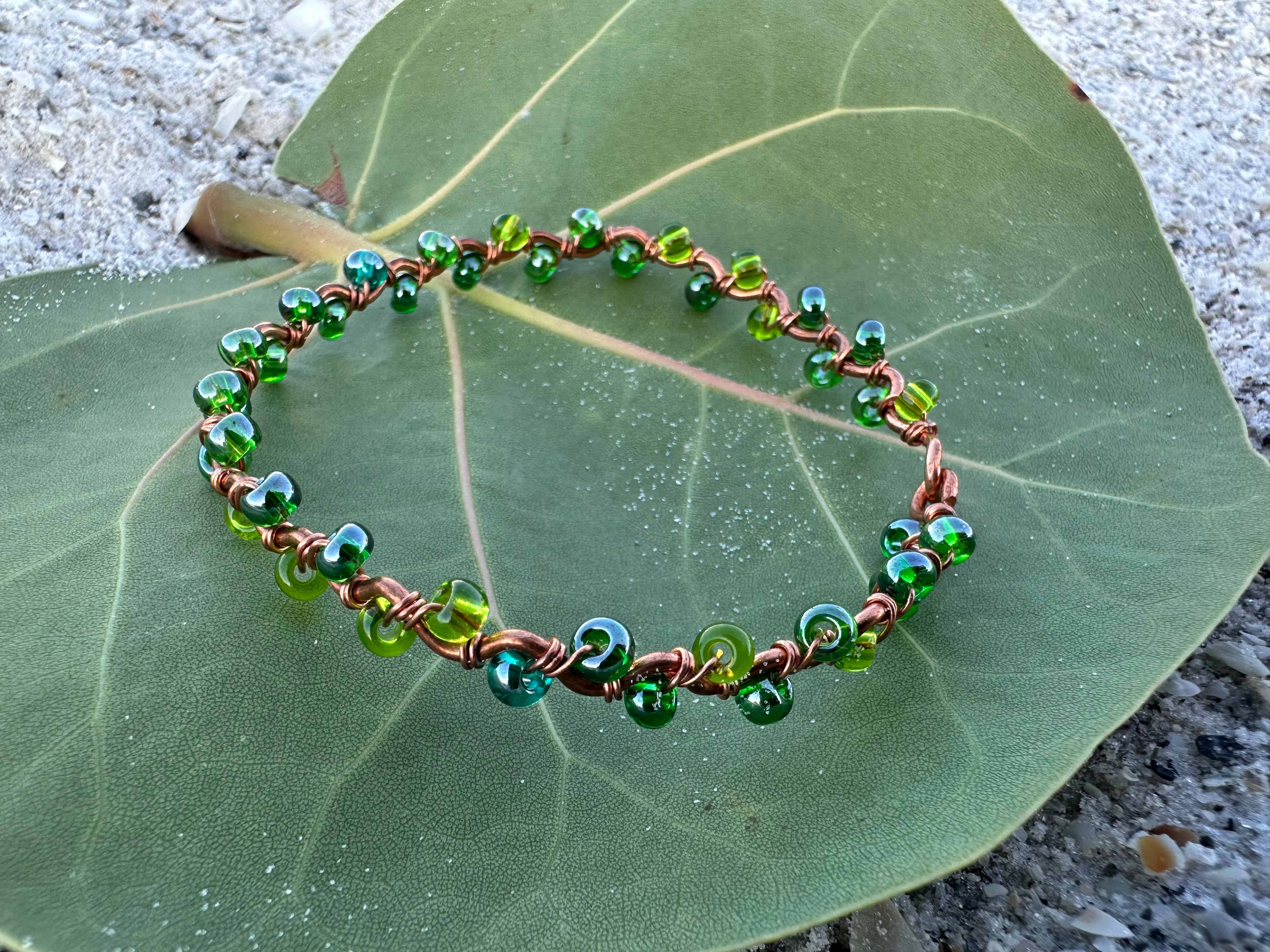 Vine Copper Bracelet