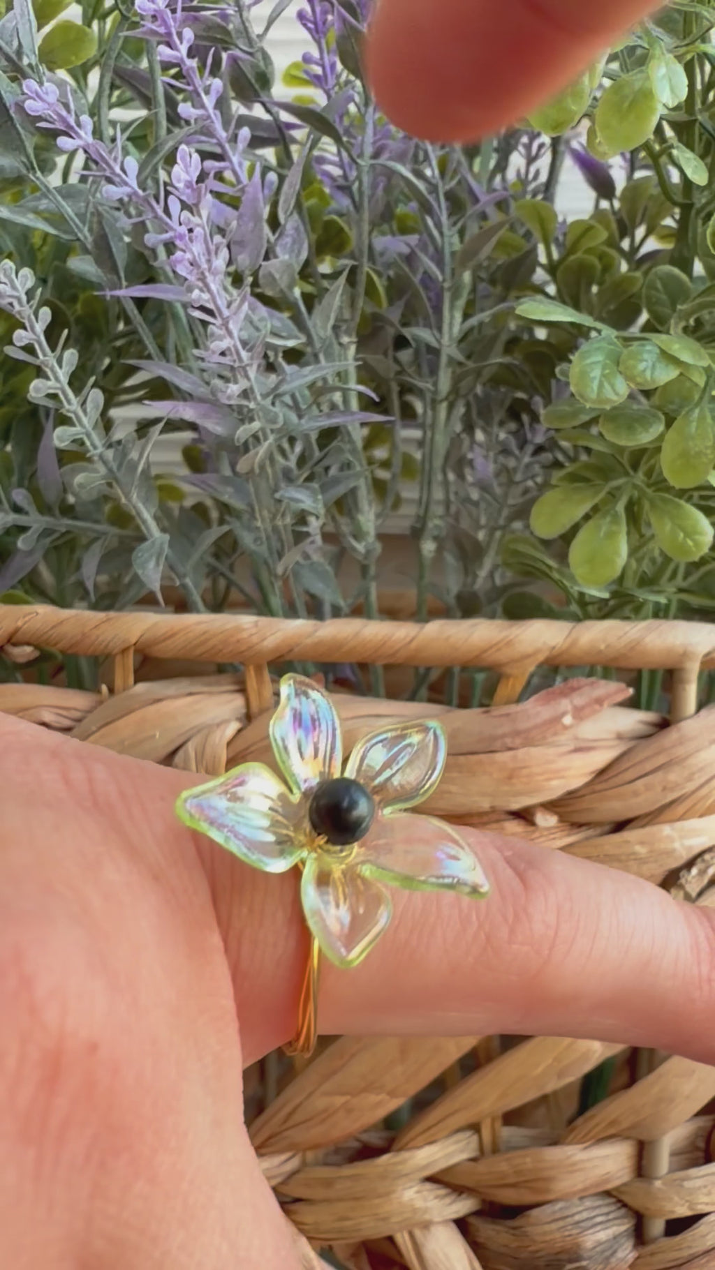 Tigers Eye Fidget Ring